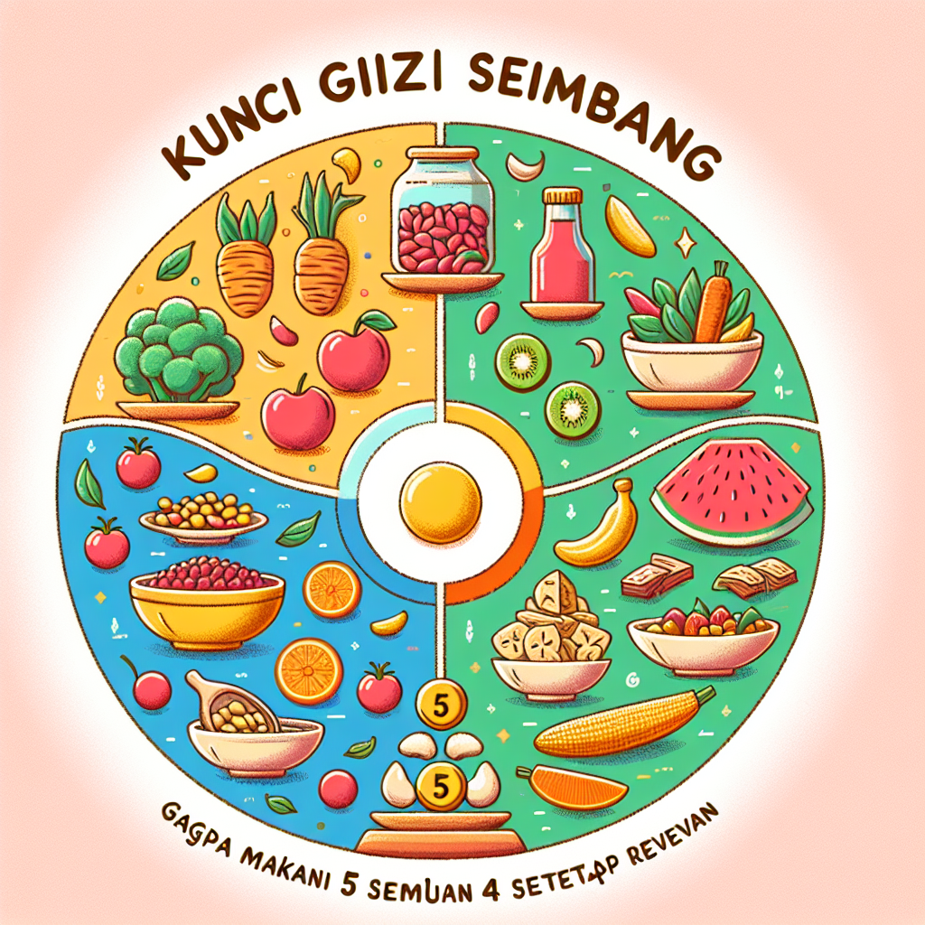Kunci Gizi Seimbang: Mengapa Makanan 5 Sehat 4 Sempurna Tetap Relevan di