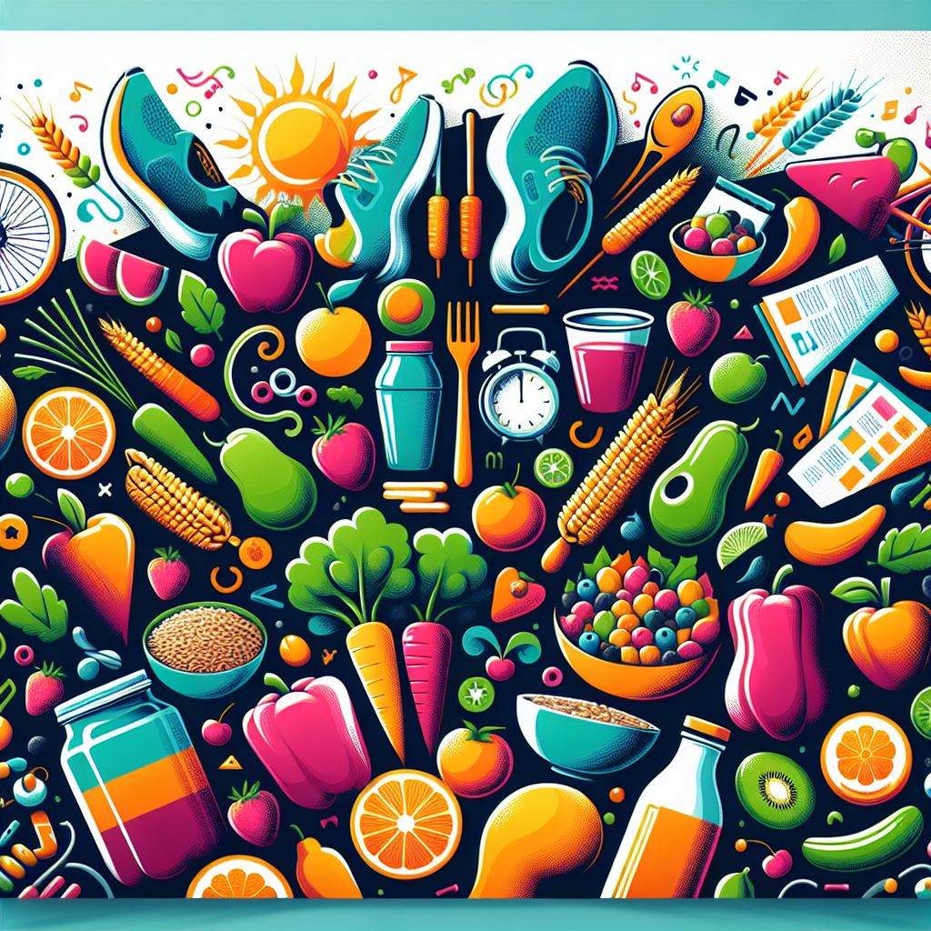 Inspirasi Desain Poster Makanan Sehat untuk Gaya Hidup Aktif