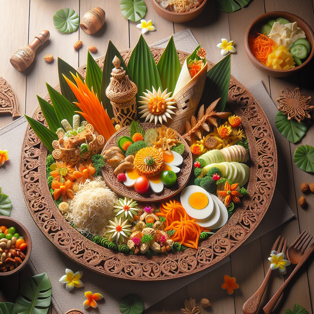 Eksplorasi Keindahan Plating Makanan Indonesia yang Menggugah Selera