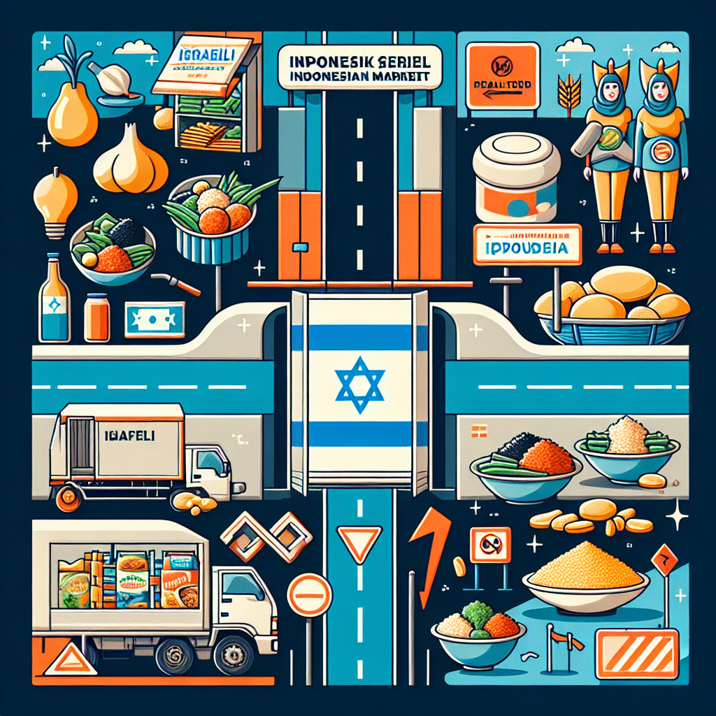 Peluang dan Tantangan Produk Makanan Israel di Pasar Indonesia