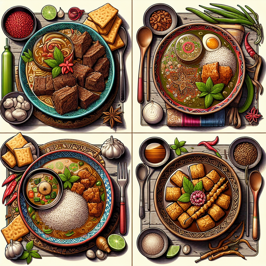 Rendang Soto Betawi Gudeg Sate Lilit Pempek