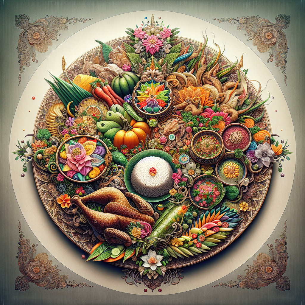 Kreasi Artistik: Seni Plating Makanan Indonesia yang Memukau