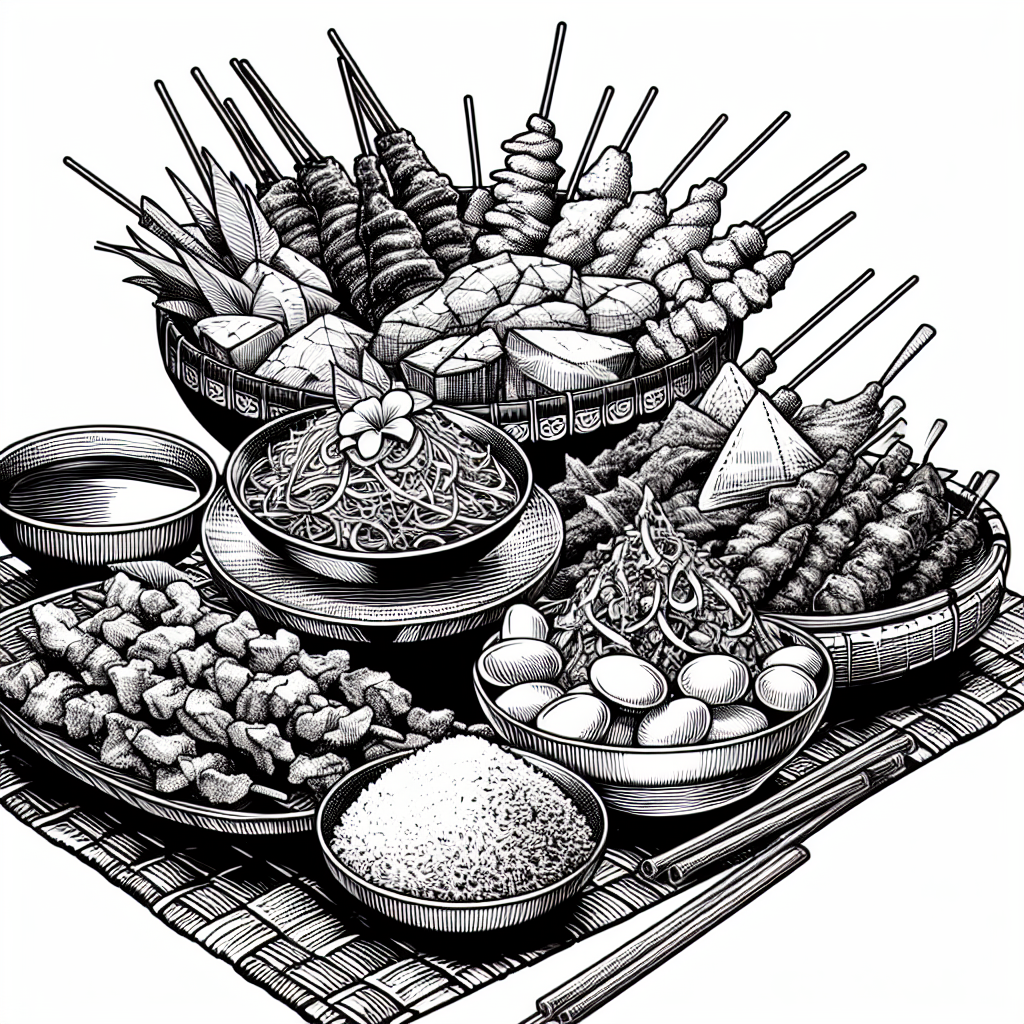 Mewarnai Gambar Makanan Tradisional Indonesia: Cara Kreatif Memperkenalkan